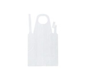 Disposable Poly Apron White