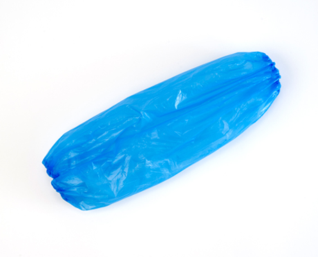 18'' Blue Polyethylene Disposable Sleeves