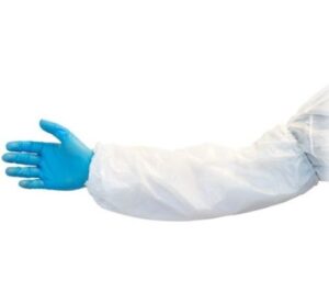 18'' White Polyethylene Disposable Sleeves