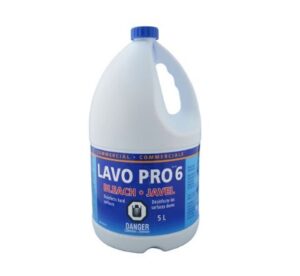 Lavo 6% Liquid Bleach - 5 L