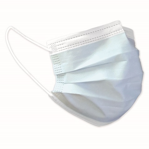 Face Masks, 3ply Ear loops Blue. - Image 2