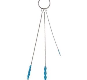 Vikan Cleaning set w/3 Brushes, Ø0,08", Ø0,12", Ø0,24", , 5.9", Soft