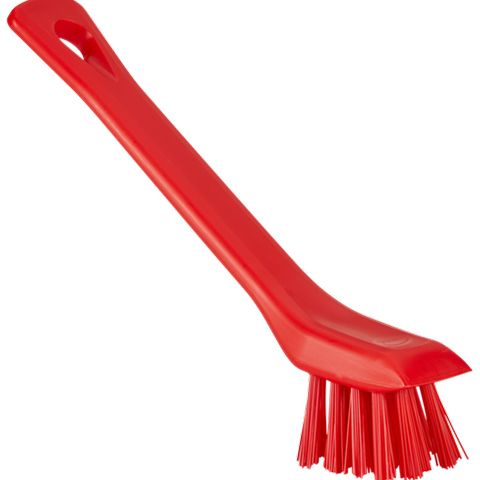 Vikan Detail Brush with Scraping Edge, 5.9" Stiff - Image 2