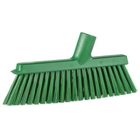 Vikan Dustpan Broom with Angled Thread - Image 2
