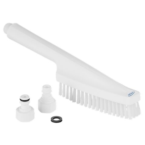 Vikan Hand Brush, waterfed, 13" Stiff - Image 2