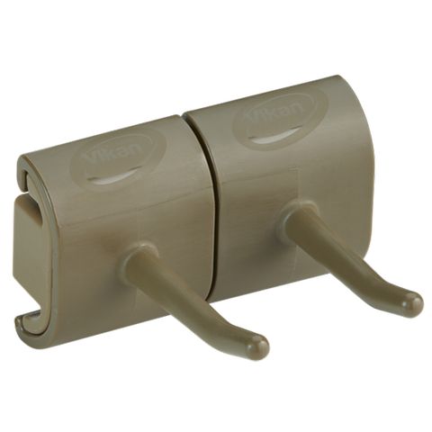 Vikan Hygienic Wall Bracket, Double Hook Module - Image 10
