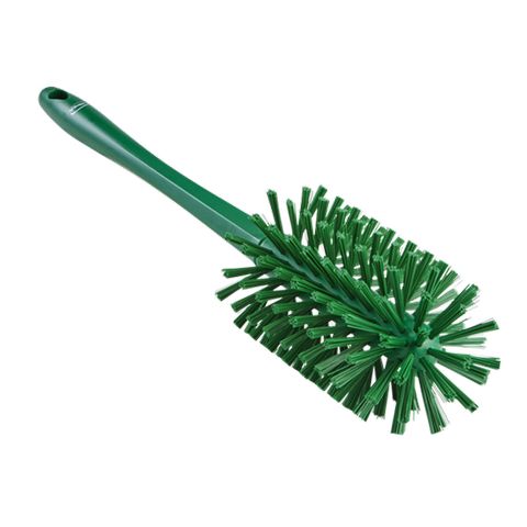Vikan Pipe Brush w/handle, one piece, 3.5", Medium/stiff - Image 2