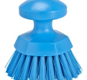 Vikan Round Hand Scrub, 4.3", Stiff