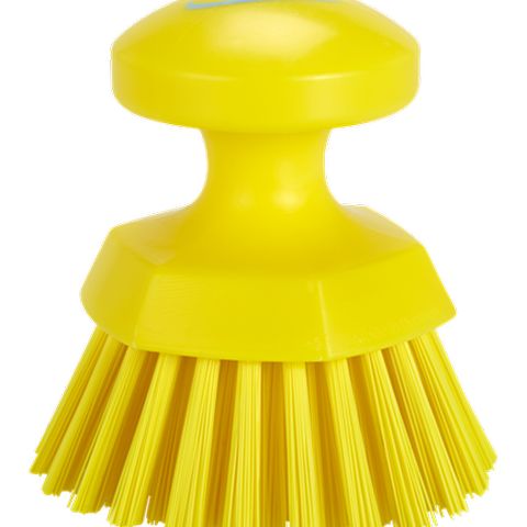 Vikan Round Hand Scrub, 4.3", Stiff - Image 5