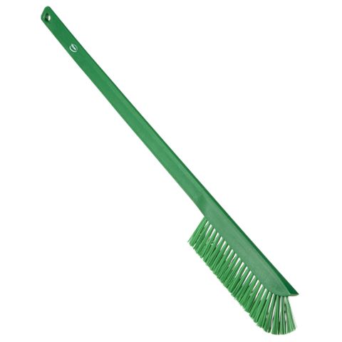 Vikan Ultra-Slim Cleaning Brush with Long Handle, 23.6" Medium - Image 2