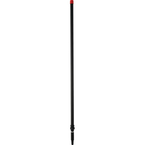 Vikan Aluminium telescopic handle, 62 - 109.4", Ø1.3, Black