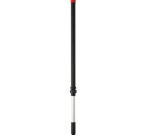 Vikan Aluminium telescopic water fed handle w/Q coupling, 41.7 - 63", Ø1.3, Black