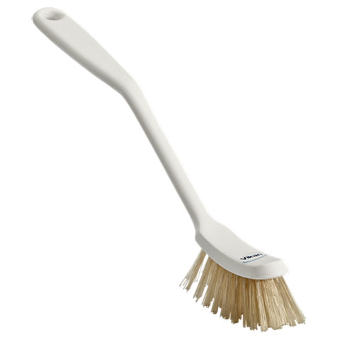 Vikan Brush with heat resistant filaments, 11.4", Stiff