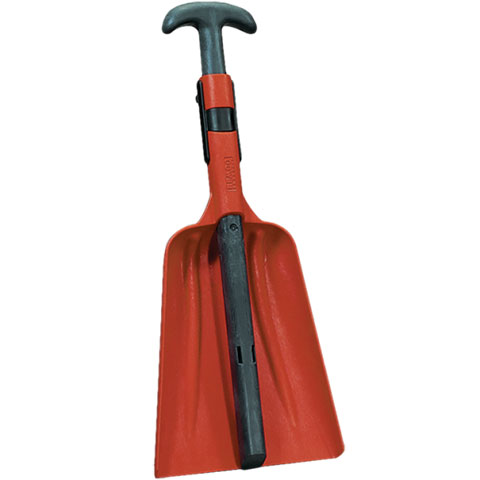 Vikan Collapsible Emergency Blade Shovel, 36.5", Orange