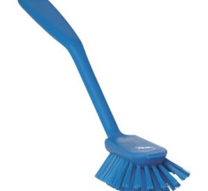 Vikan Dish Brush with scraping edge, 11", Medium