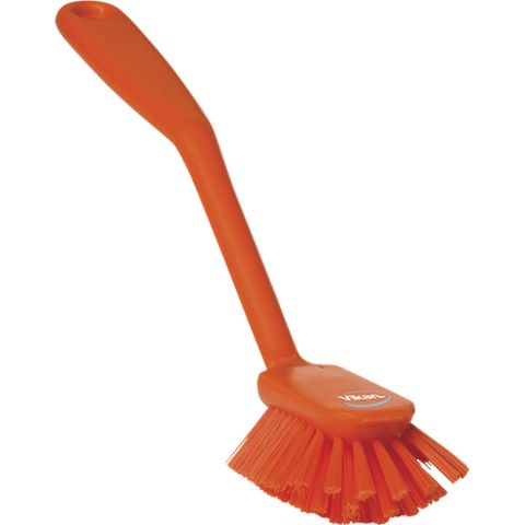 Vikan Dish Brush with scraping edge, 11", Medium - Image 7
