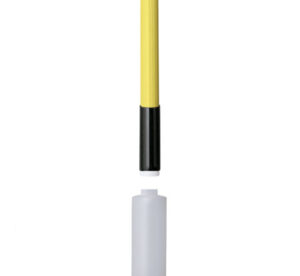 Vikan Extension Handle w/ Bottle, 99" - 186", Yellow
