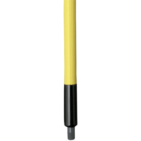 Vikan Extension Handle w/ Drain, 100" - 187", Yellow
