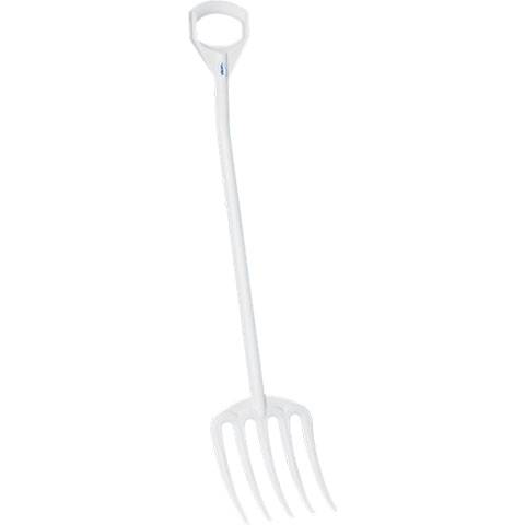 Vikan Hygiene Fork, 50.2", White