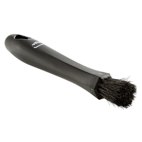 Vikan Interior Brush, 6.1", Medium, Black