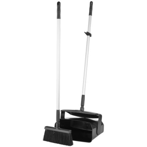 Vikan Lobby Dustpan w/Broom, 14.6" - Image 9