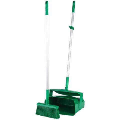 Vikan Lobby Dustpan w/Broom, 14.6" - Image 3
