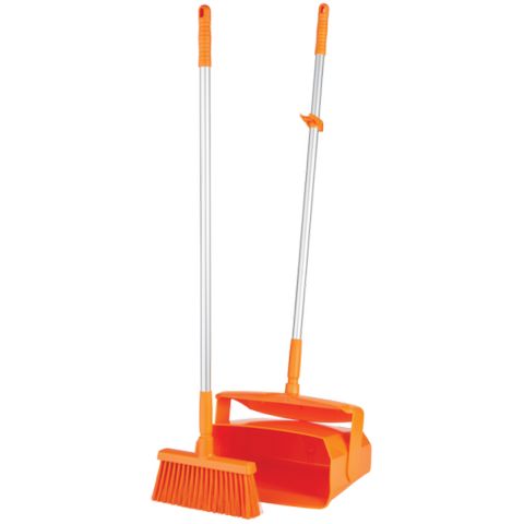 Vikan Lobby Dustpan w/Broom, 14.6" - Image 7