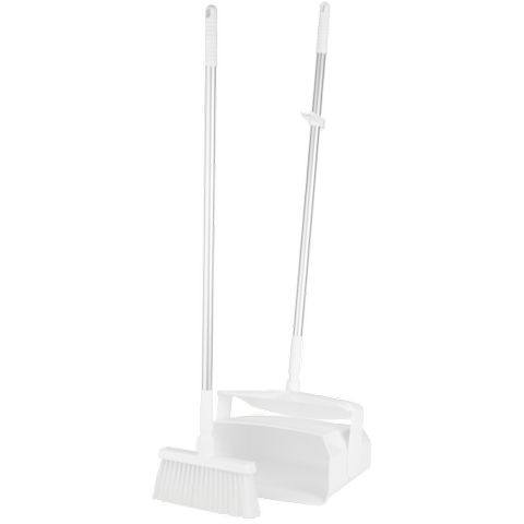 Vikan Lobby Dustpan w/Broom, 14.6" - Image 5