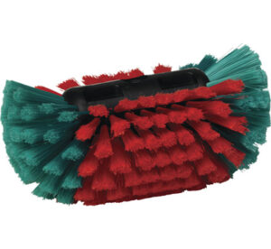 Vikan Rim Cleaner, waterfed, 9", Soft/split, Black