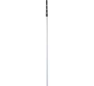 Vikan Telescopic Handle, Fibre Glass, 74 - 236.2", Ø1.3, Gray