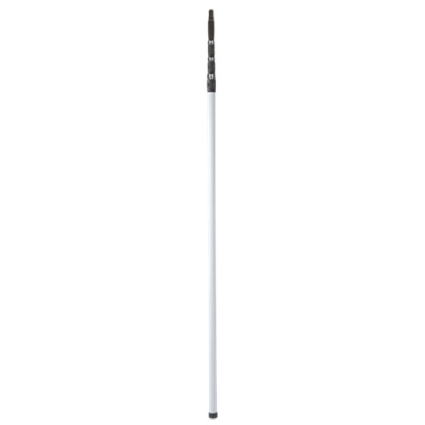 Vikan Telescopic Handle, Fibre Glass, 74 - 236.2", Ø1.3, Gray