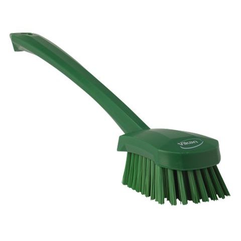 Vikan Washing Brush with long handle, 16.3", Stiff - Image 3