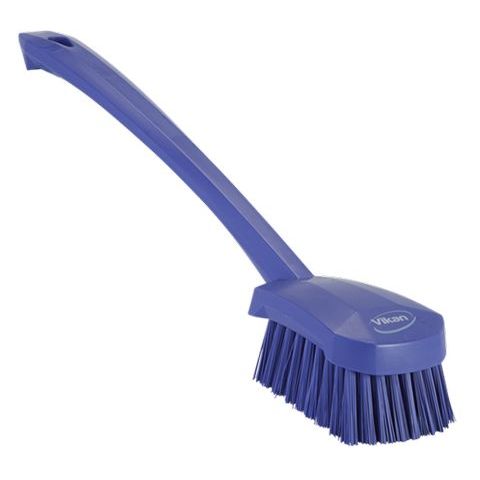 Vikan Washing Brush with long handle, 16.3", Stiff - Image 8