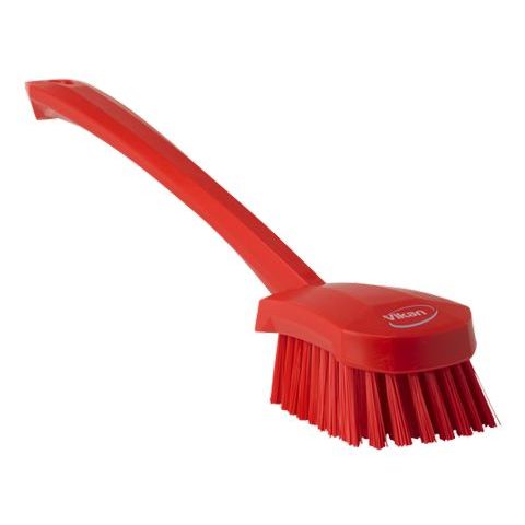 Vikan Washing Brush with long handle, 16.3", Stiff - Image 4