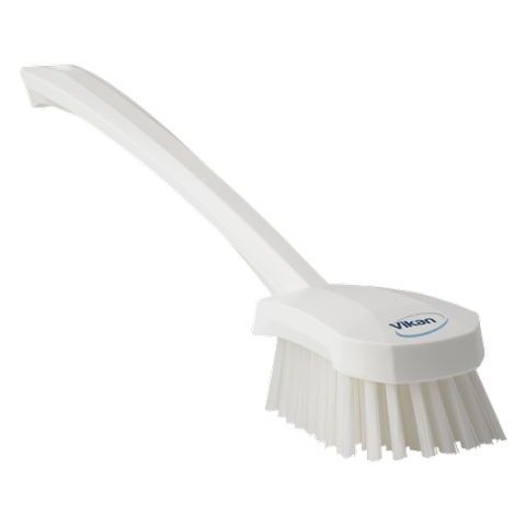 Vikan Washing Brush with long handle, 16.3", Stiff - Image 5