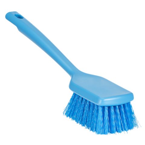 Vikan Washing Brush with short Handle, 11.8" Stiff