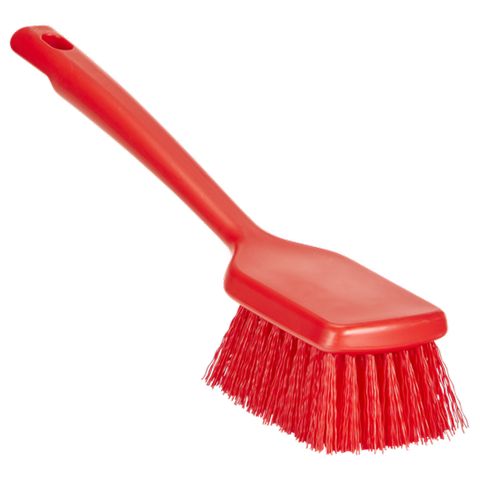 Vikan Washing Brush with short Handle, 11.8" Stiff - Image 3