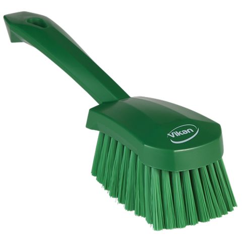 Vikan Washing Brush with short handle, 10.6", Soft - Image 2