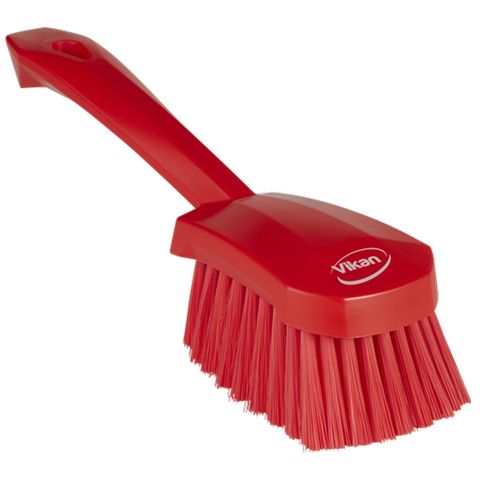 Vikan Washing Brush with short handle, 10.6", Soft - Image 3