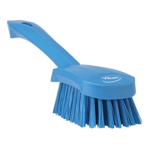 Vikan Washing Brush w/short Handle, 270 mm, Stiff