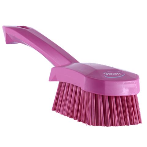 Vikan Washing Brush w/short Handle, 270 mm, Stiff - Image 2