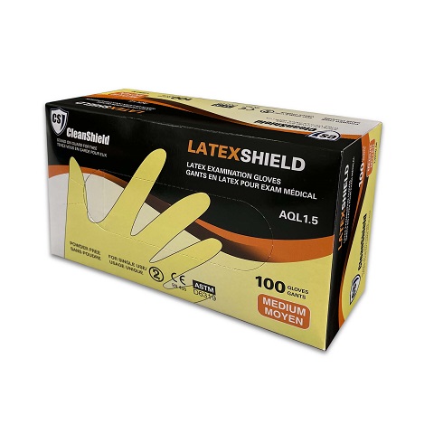Latex Shield Examination Gloves - Image 2