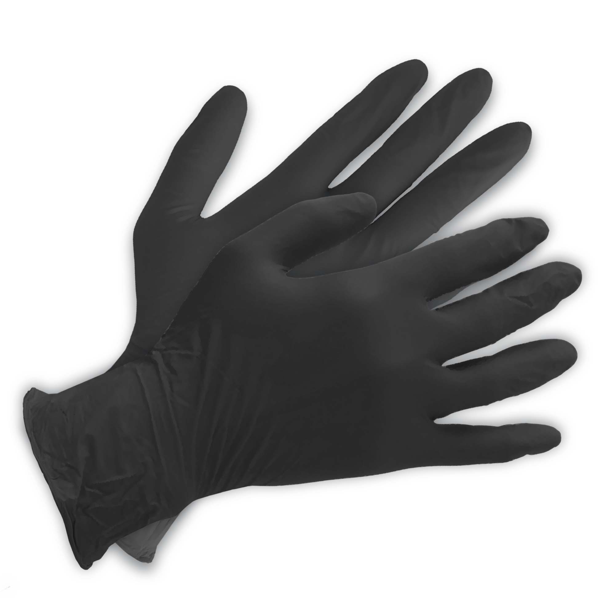 Black Shield Nitrile Examination Gloves - Image 3