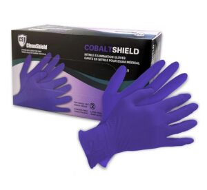 Cobalt Shield Nitrile Examination Gloves