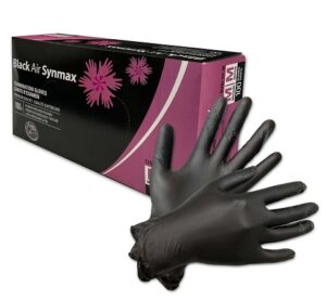 Black Air Synmax Examination Gloves