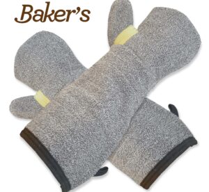 Baker's Terry Cloth Oven Mitt Gloves