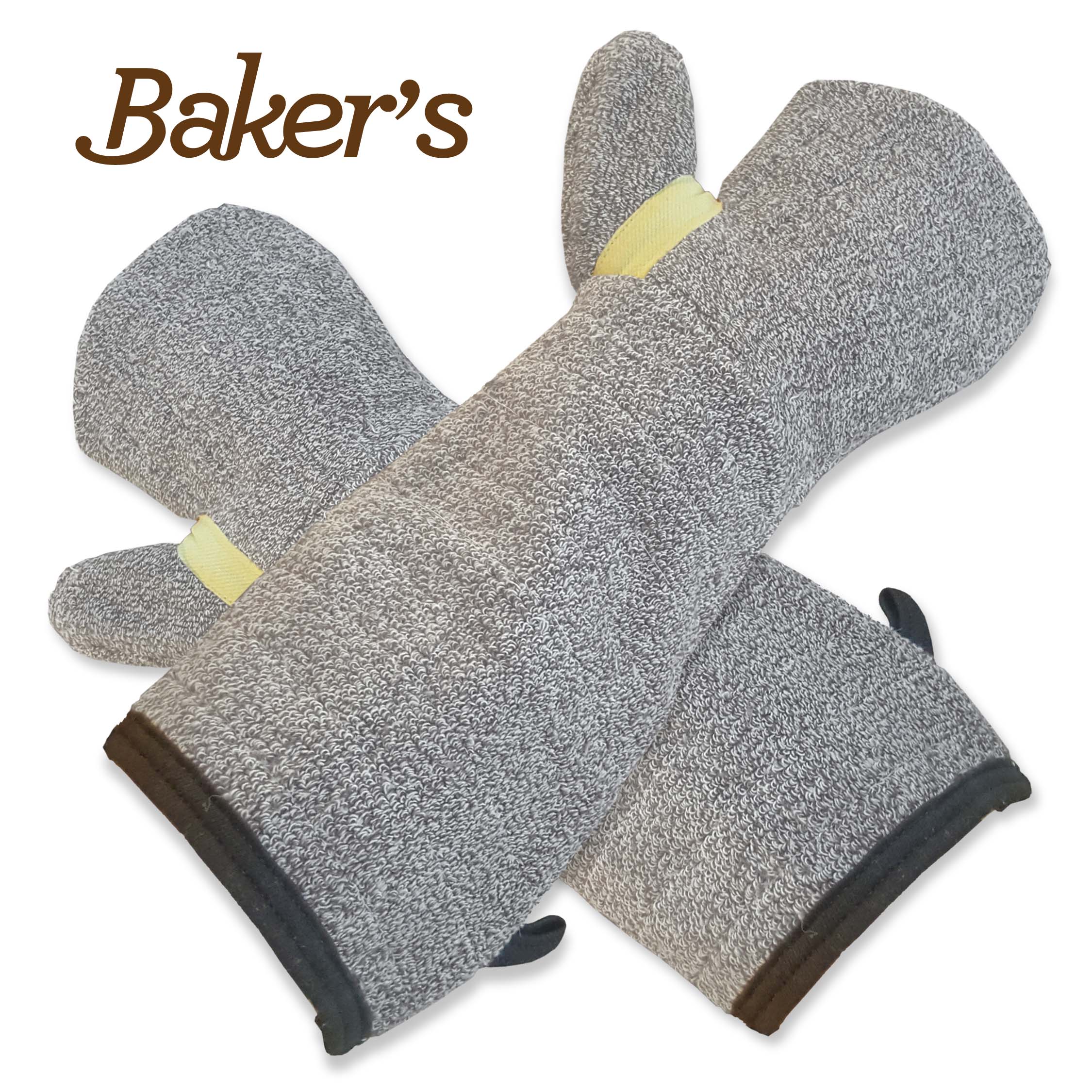 Baker's Terry Cloth Oven Mitt Gloves