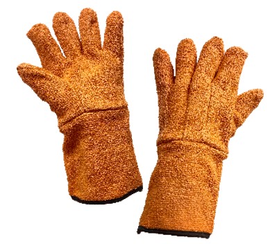 Biohazard Autoclave Gloves, 100% Cotton, 13"