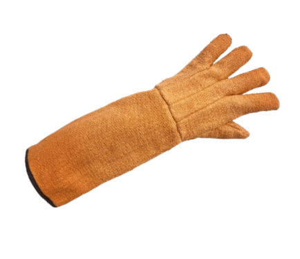 Biohazard Autoclave Gloves, 100% Cotton, 18"