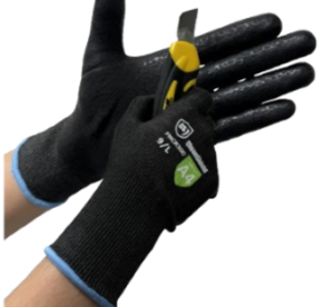 Cut-Resistance Gloves Level A4, Micro Nitrile Coated Palm
